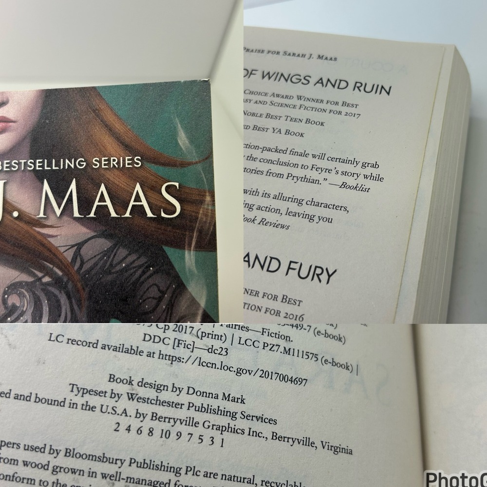 A Court of Thorns and Roses Paperback Set by Sarah J. Maas - Picture 10 of 11